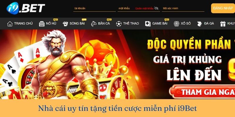 Trang cá cược tặng tiền miễn phí